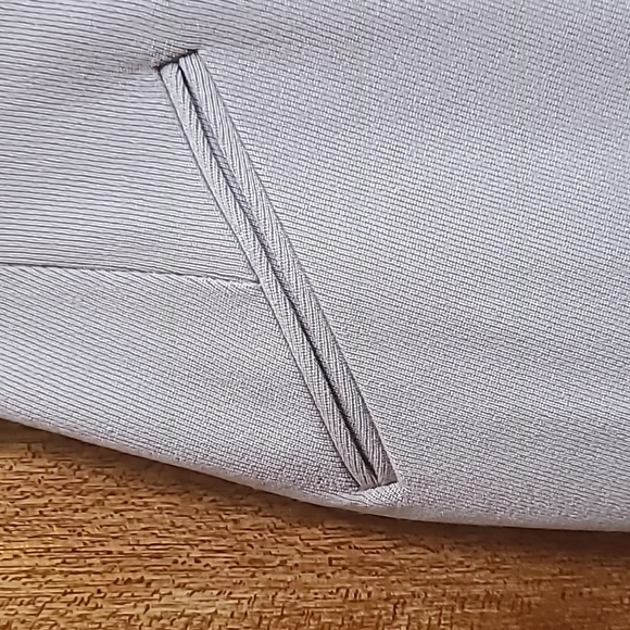 Vintage cool tan wool pencil skirt - Picture 2 of 3